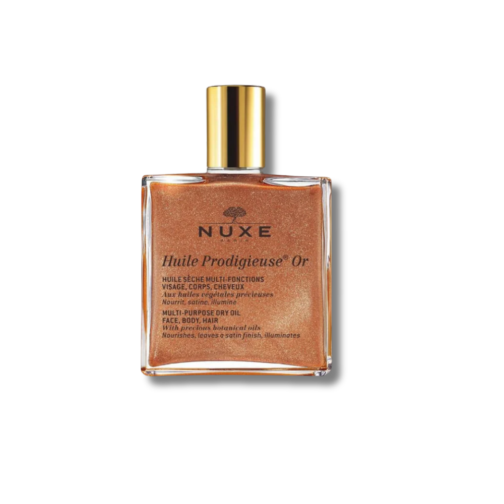 Huile Prodigieuse Multi-Use Dry Oil – Golden Shimmer 50ml