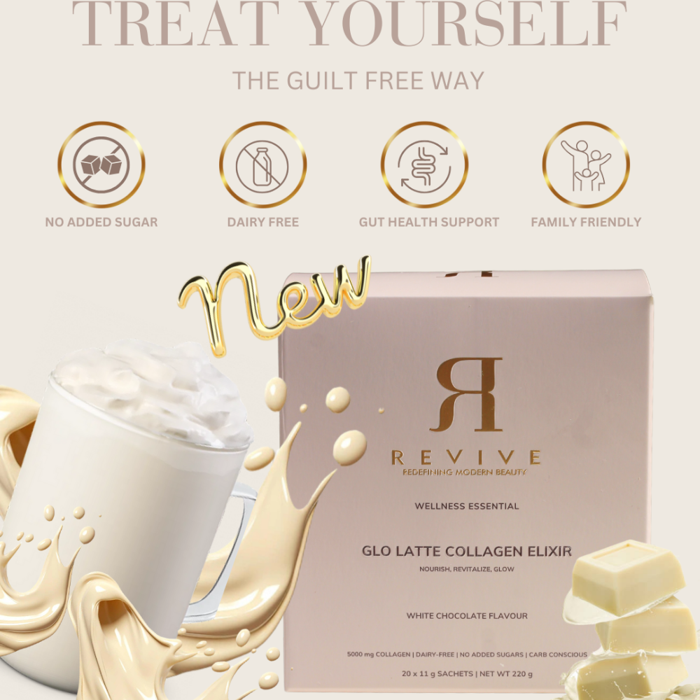 Glo Latte Collagen Elixir - White Chocolate