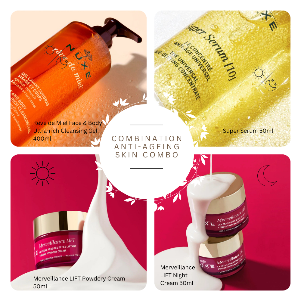 Nuxe Combination Anti-Ageing Skin Combo